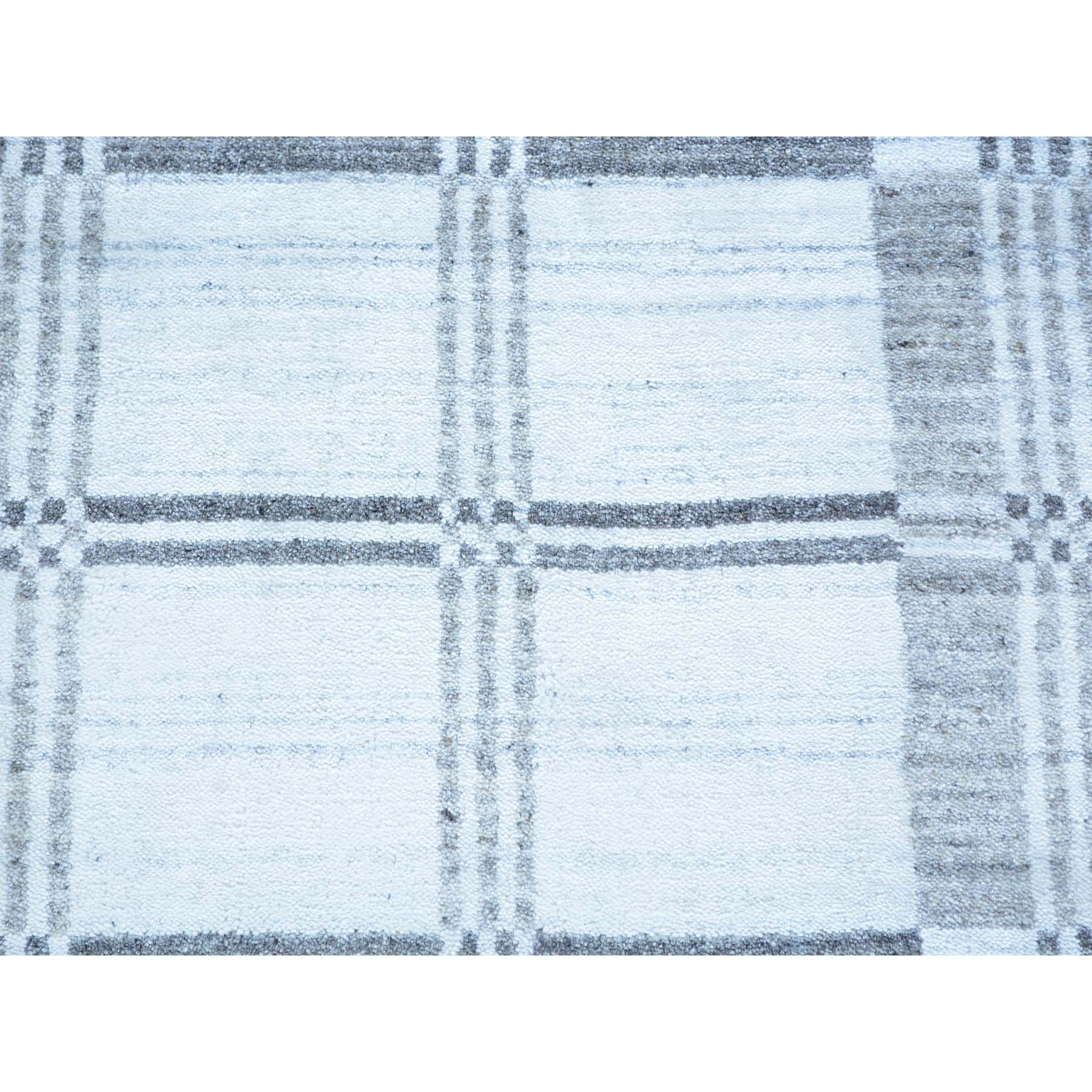 2' x 3' 100% Wool Hand Loomed Modern Geometric Design Oriental Rug 