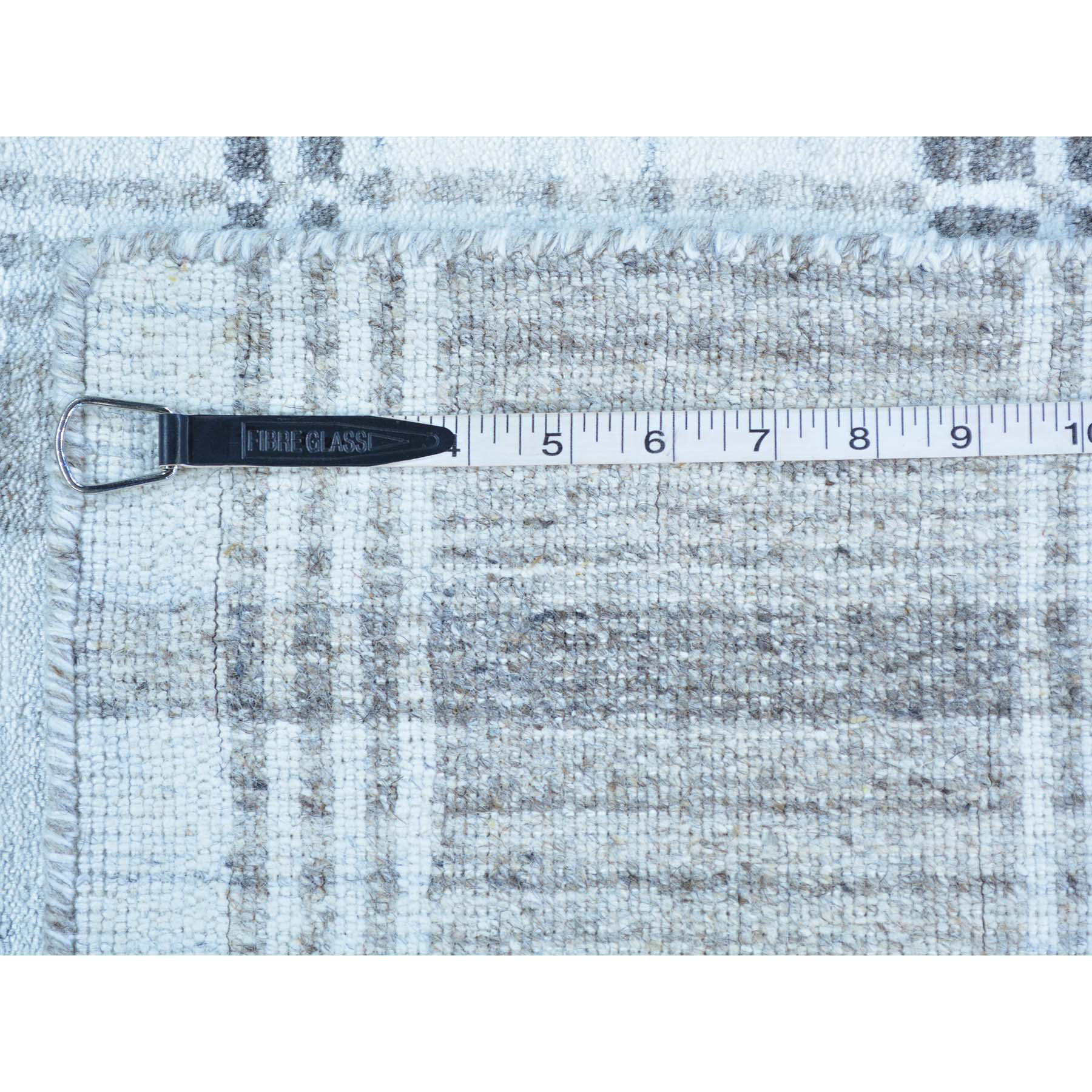 2' x 3' 100% Wool Hand Loomed Modern Geometric Design Oriental Rug 