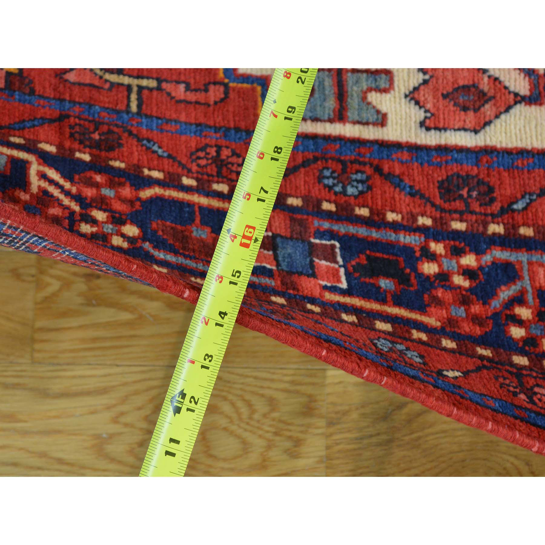 5.5' x 9' Pure Wool Persian Nahavand Hand Made Full Pile Oriental Rug 