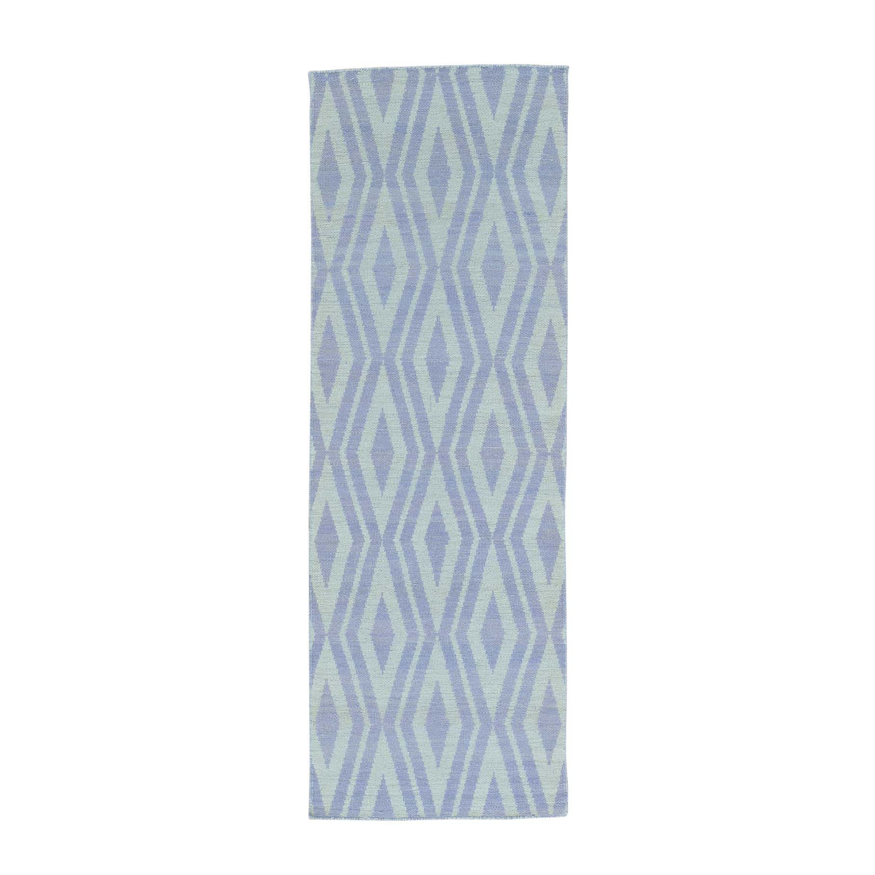 2'8"x8' Runner Hand Woven Flat Weave Reversible Kilim Oriental Rug 
