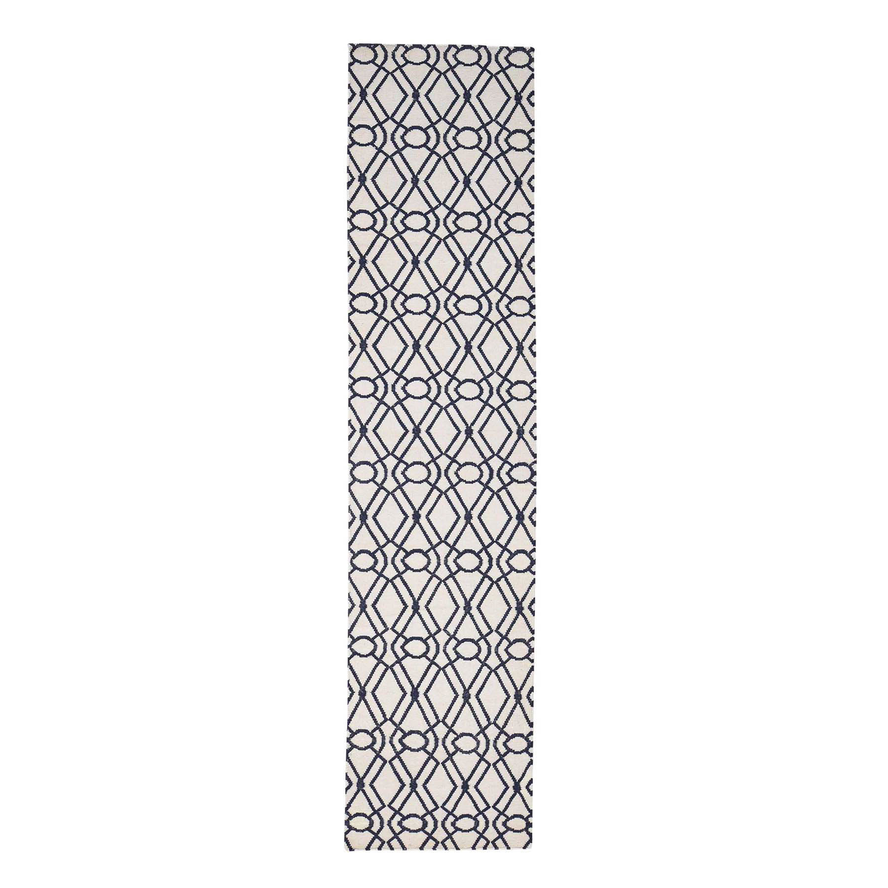 2'9''x6' Reversible Flat Weave Hand Woven Durie Kilim Runner Oriental Rug 