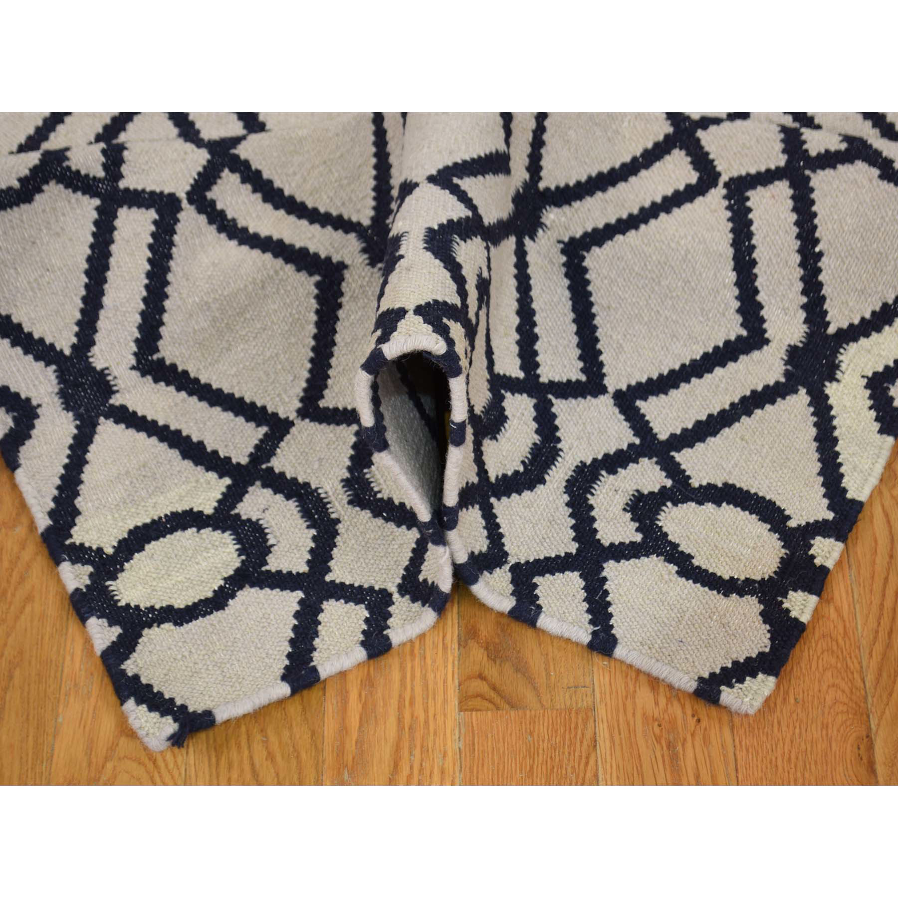 2'9''x6' Reversible Flat Weave Hand Woven Durie Kilim Runner Oriental Rug 