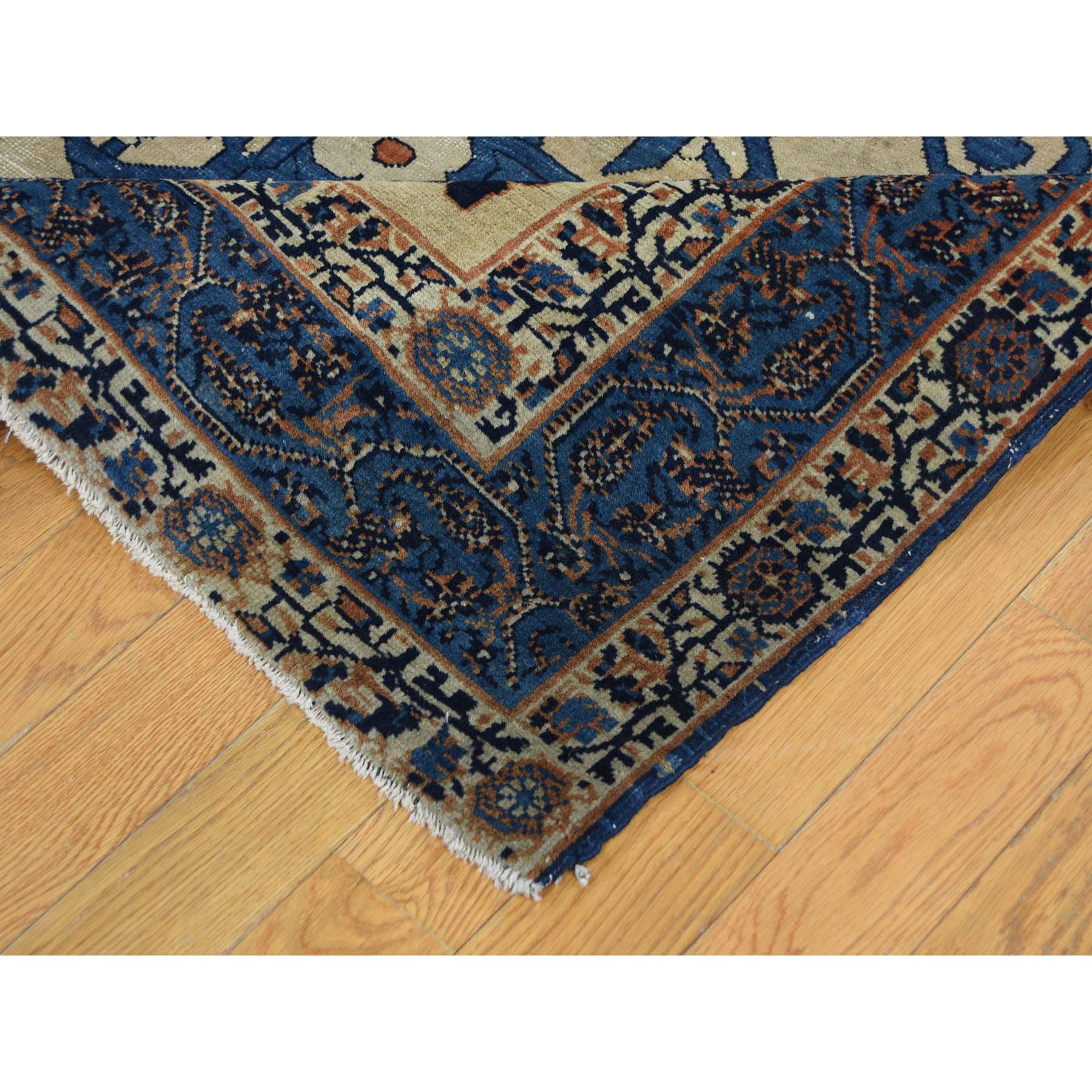 8'4"x12'6" Antique Persian Serapi Good Cond Even Wear Oriental Rug 