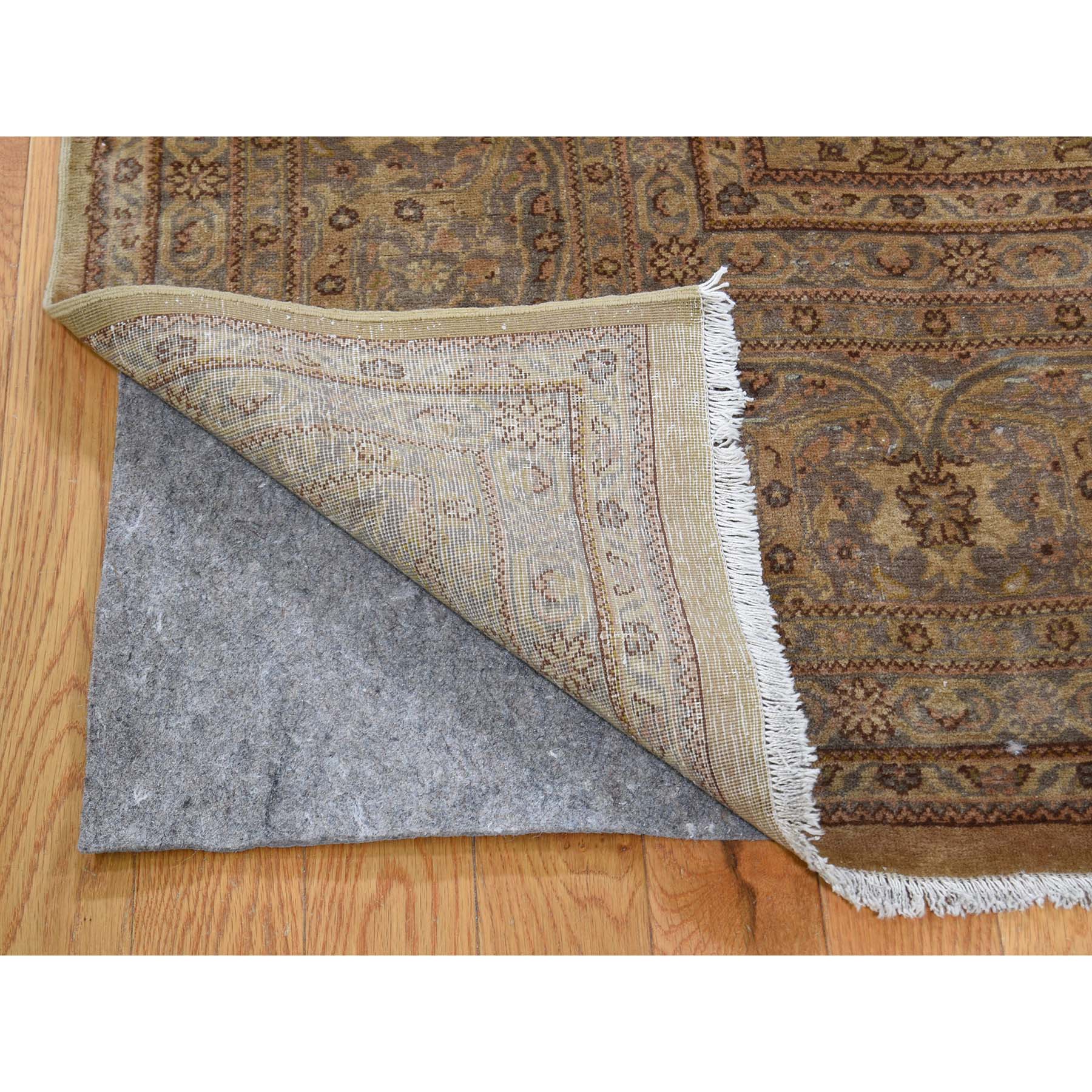 8'7"x11'8" Old Turkish Sivas Good Condition Hand Woven Oriental Rug 