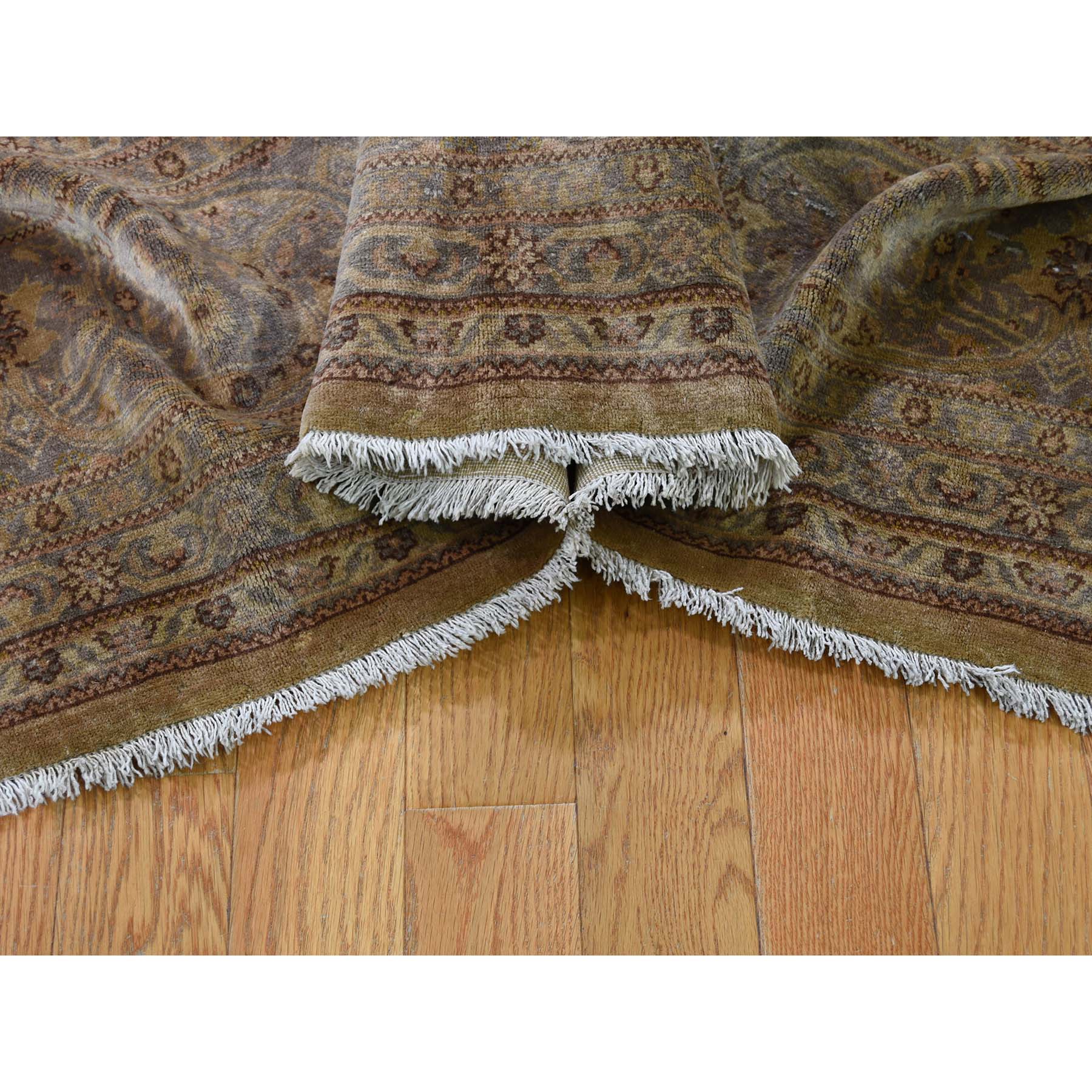 8'7"x11'8" Old Turkish Sivas Good Condition Hand Woven Oriental Rug 