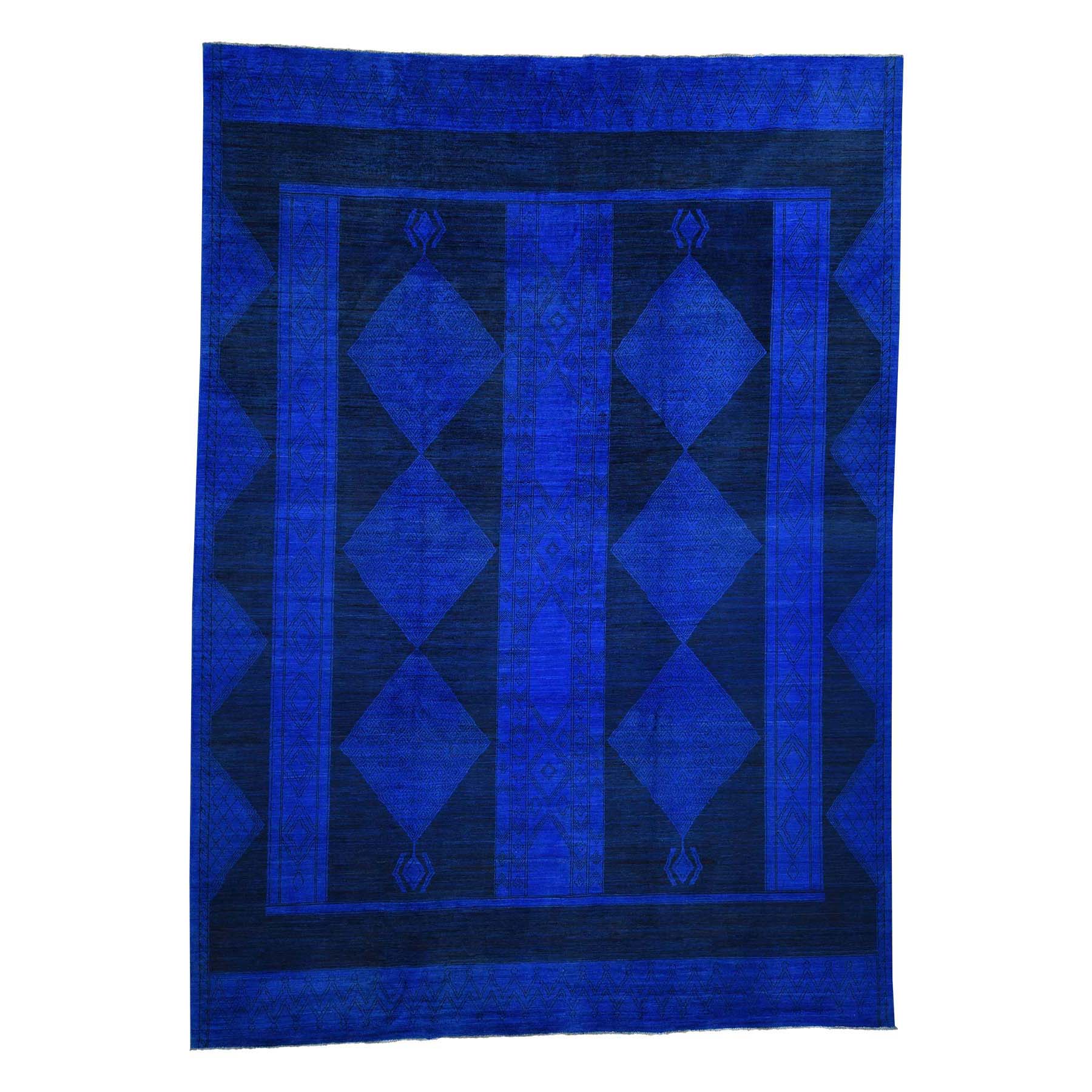 10'x13'1" Hand Woven South West Design Berber Motifs Oriental Rug 