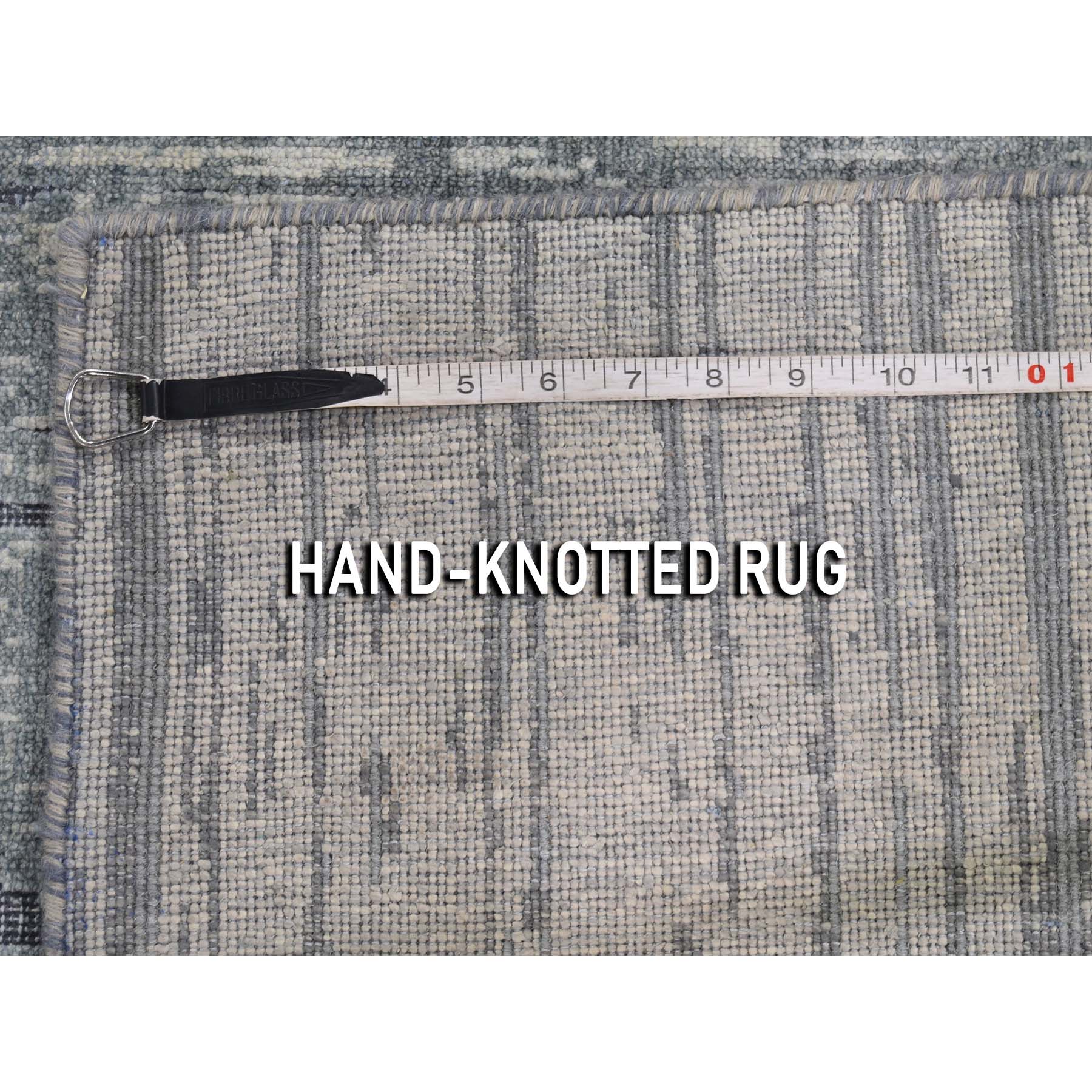 8'x10'4" Ombre Design Pure Silk Hand Woven Oriental Rug 
