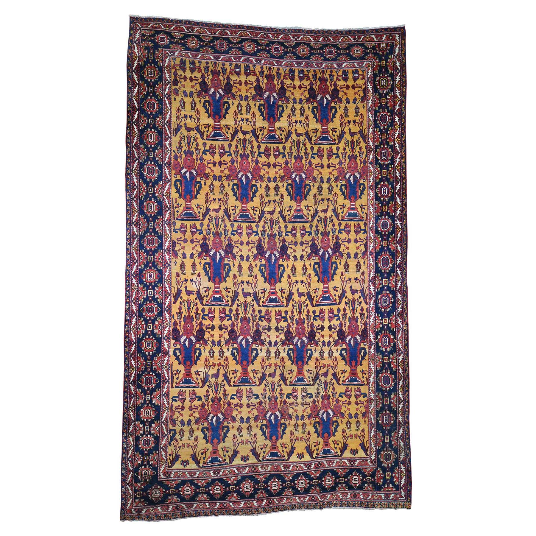 Antique Hand Knotted silk Oriental Rugs for home furniture carpet 